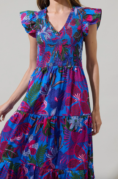 Sunfire Dress -- Tropics