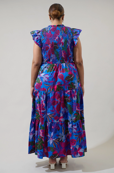 Sunfire Dress -- Tropics