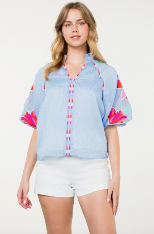 Celaena Top -- Blue