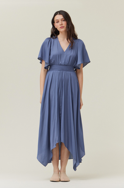 Linda Dress -- Indigo