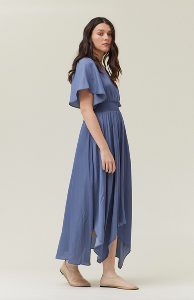 Linda Dress -- Indigo