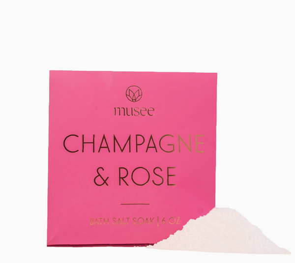 Champagne & Rose Mini Bath Salt Soak