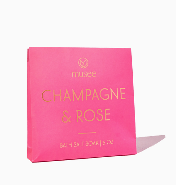 Champagne & Rose Mini Bath Salt Soak