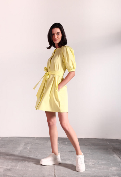 Paula Dress -- Lemonade