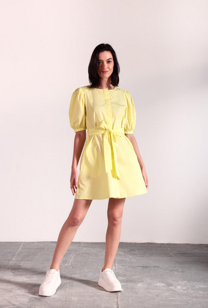 Paula Dress -- Lemonade