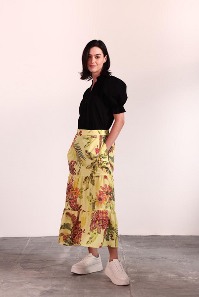 Ada Skirt -- Speckled Garden