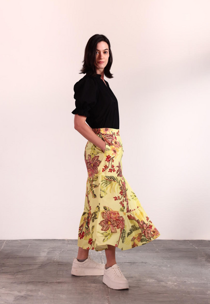 Ada Skirt -- Speckled Garden