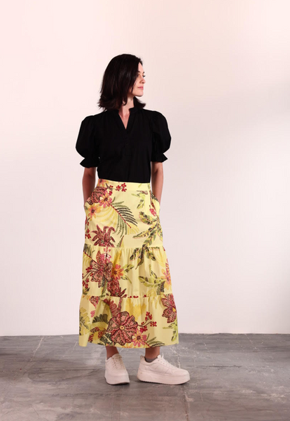 Ada Skirt -- Speckled Garden