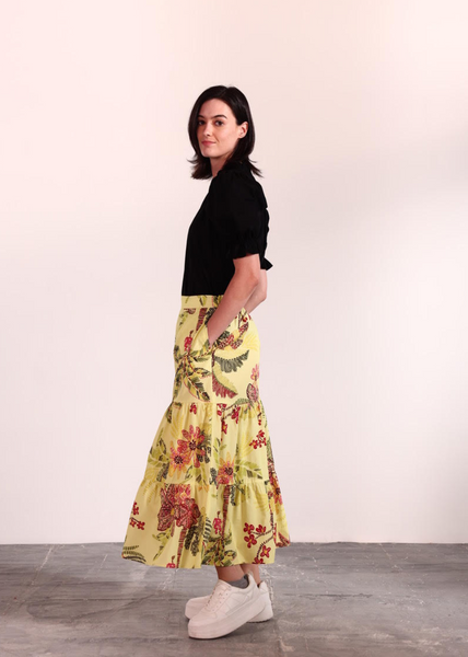 Ada Skirt -- Speckled Garden