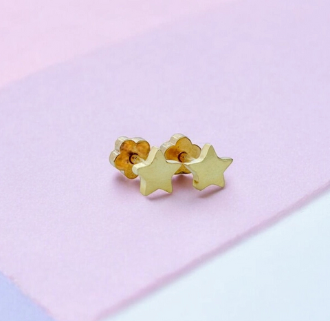 Star Tiny Stud Earrings