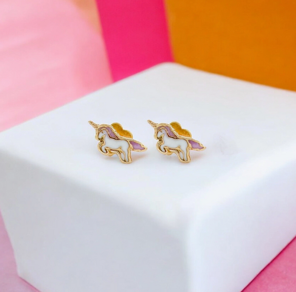 Unicorn Tiny Stud Kids Earrings