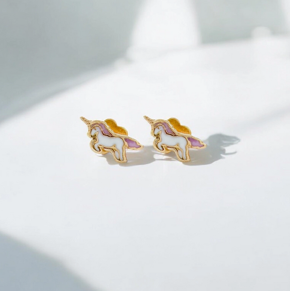 Unicorn Tiny Stud Kids Earrings