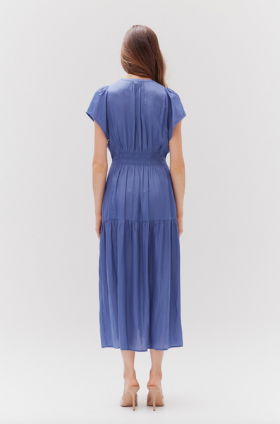 Lagoon Dress -- Indigo