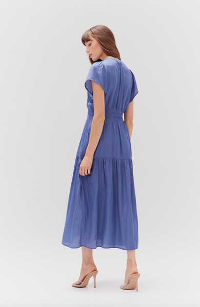 Lagoon Dress -- Indigo