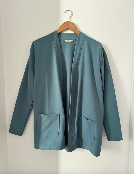 Kaede Spring Cardigan -- Dark Aqua