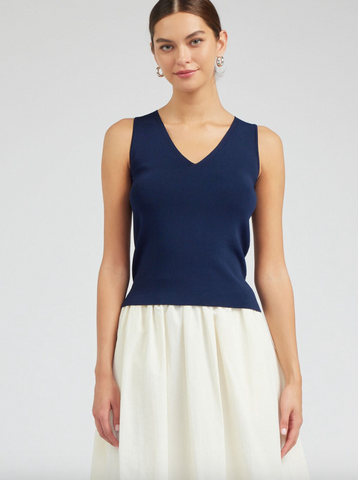 Mara Top -- Navy