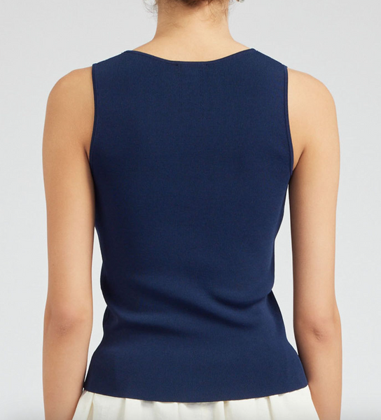 Mara Top -- Navy