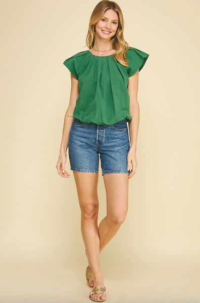 Cornelia Top -- Green