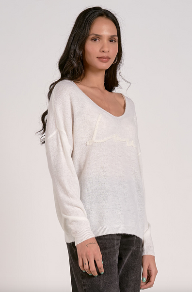 Love Sweater -- White