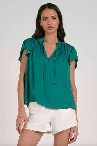 Atlantis Top -- Emerald