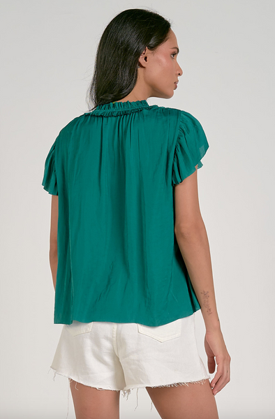 Atlantis Top -- Emerald