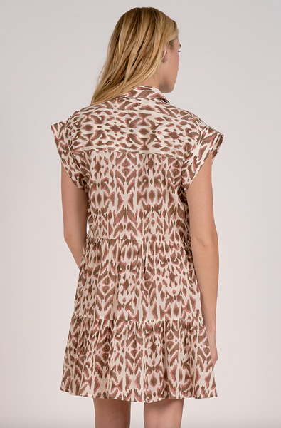 Erika Dress -- Brown