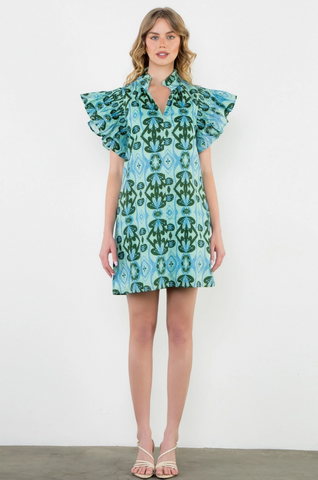 Nora Dress -- Mint