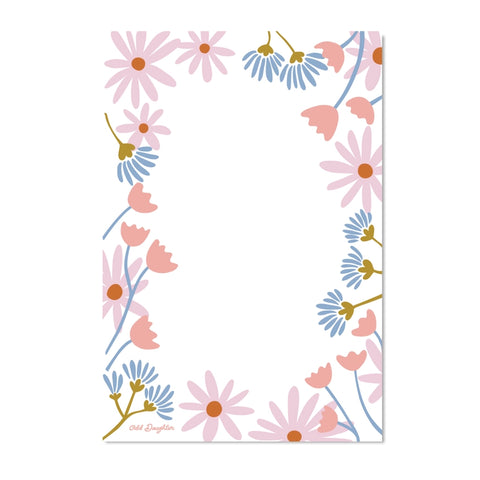 Floral - 4" X 6" Notepad
