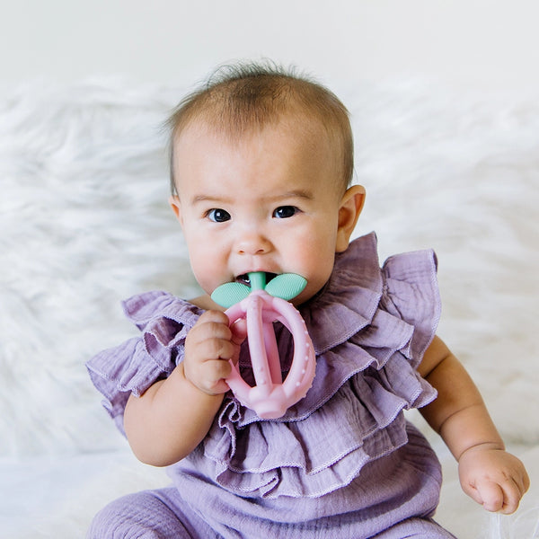 Teething Ball - Pink Lemonade