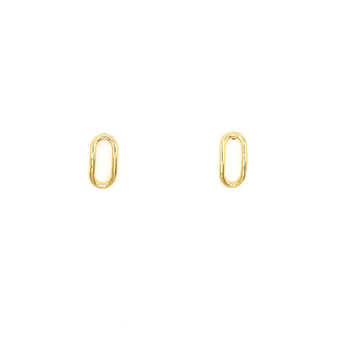 Ripple Studs - Gold Tone