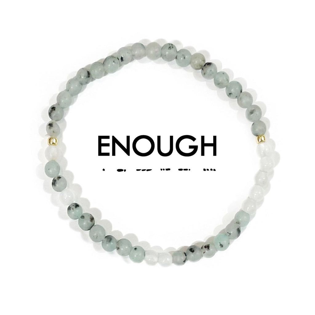 Morse Code Bracelet - Enough