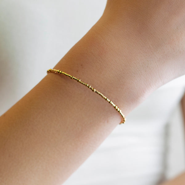 Confetti Bangle - Gold