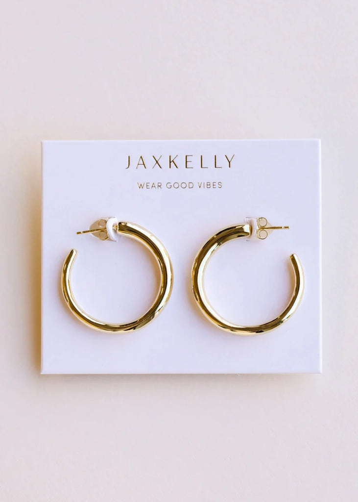 Everyday on sale gold hoops