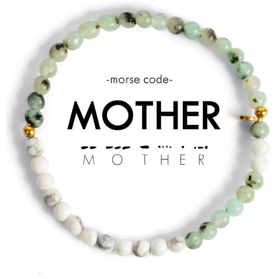 Morse Code Bracelet - Mother