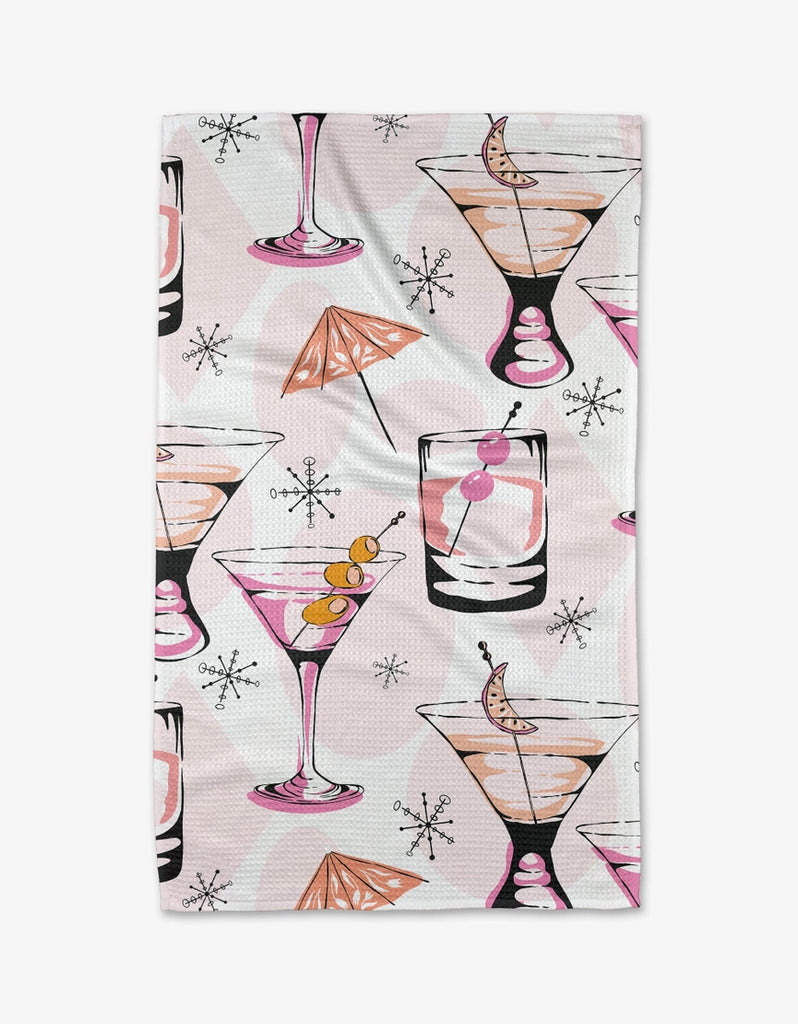 Cocktail Hour Tea Towel