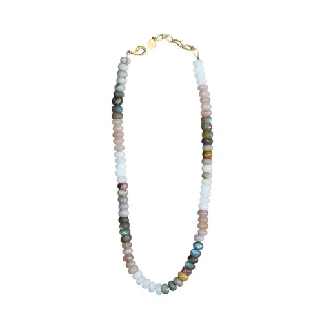 Beading Dreams Necklace - Labradorite Multi