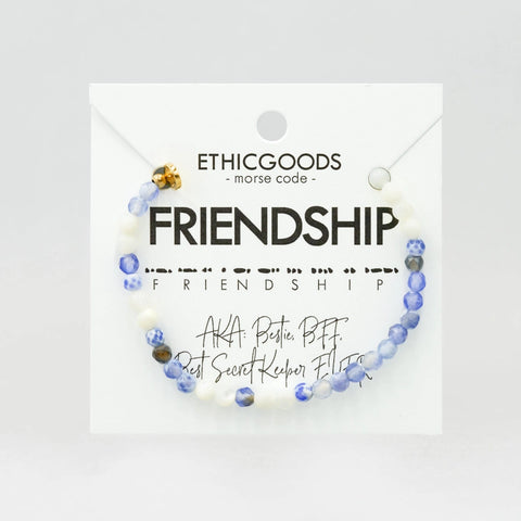 Morse Code Bracelet - Friendship