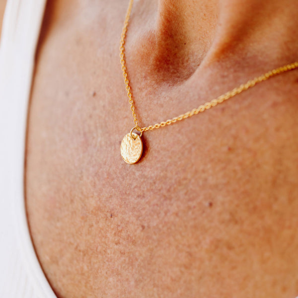 Coin Necklace - Gold