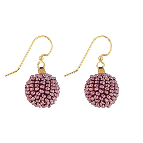 Bauble Earring - Mulberry