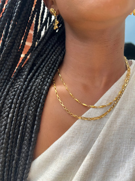 Valerie Chain Necklace - Gold