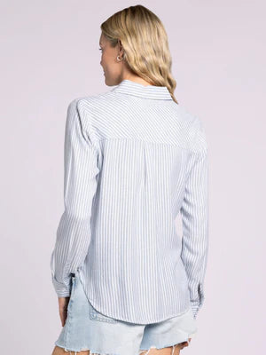 Myla Shirt - Bluefin