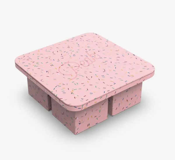 Extra Large Ice Tray - Speckled Pink